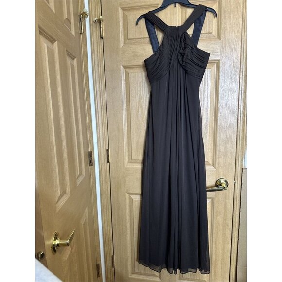 Alex Evenings Dresses & Skirts - Alex Evenings Womens Brown Chiffon Formal Gown Size 8